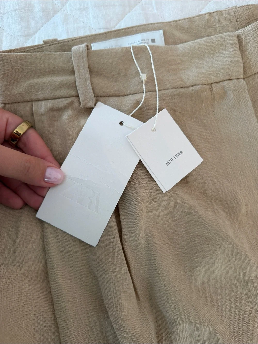 Zara Wide-Leg Linen